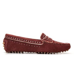 Mocassim Feminino Nice Em Couro Terracota Savelli - SAVELLI CALÇADOS