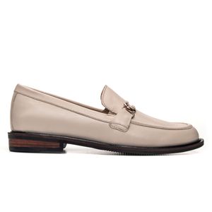 Sapato Feminino Victoria Em Couro Off White Savell - SAVELLI CALÇADOS