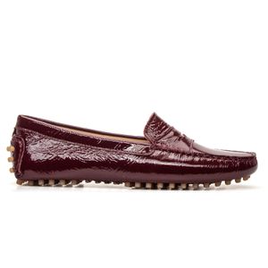 Mocassim Feminino Nice Em Couro Vinho Savelli - SAVELLI CALÇADOS