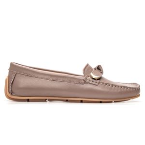 Mocassim Feminino Florença Em Couro Fendi Savelli - SAVELLI CALÇADOS