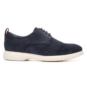 Sapato Masculino Lyon Em Couro Navy Blue Savelli - SAVELLI CALÇADOS