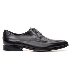 Sapato Masculino Dublin Em Couro Preto Savelli - SAVELLI CALÇADOS