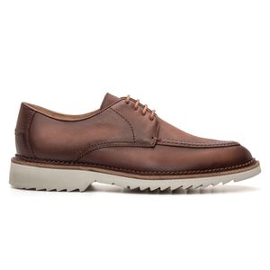 Sapato Masculino New Castle Em Couro Whisky Savell - SAVELLI CALÇADOS