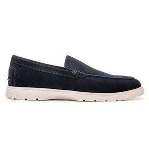 Mocassim Masculino Veneto em Couro Navy Blue Savel... - SAVELLI CALÇADOS
