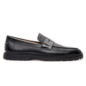 Mocassim Loafer Masculino Veneto em Couro Preto Sa... - SAVELLI CALÇADOS