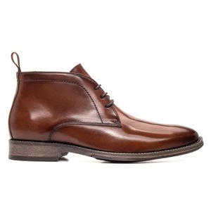 Bota Masculina Vulcano em Couro Whisky Savelli - SAVELLI CALÇADOS