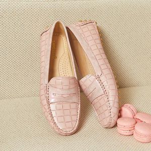 Mocassim Feminino Nice Em Couro Rosa Savelli - SAVELLI CALÇADOS