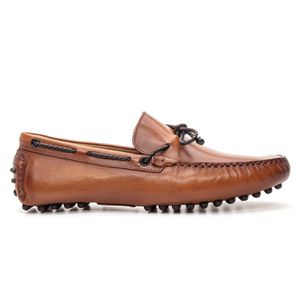 Mocassim Masculino Taurus Em Couro Havana Savelli - SAVELLI CALÇADOS