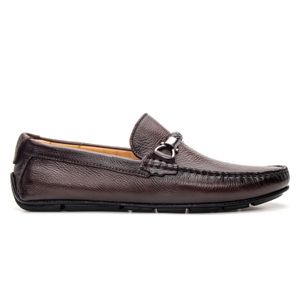 Mocassim Masculino Mallorca em Couro Café Savelli - SAVELLI CALÇADOS