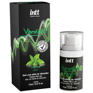 Gel Excitante Hot Vibration! Sabor Menta