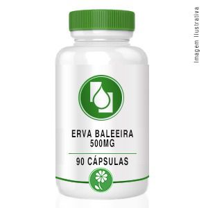 Erva Baleeira 500mg 90cápsulas