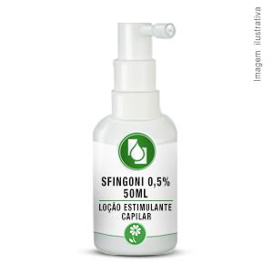 Sfingoni 0,5% 50ml Loção Estimulante Capilar