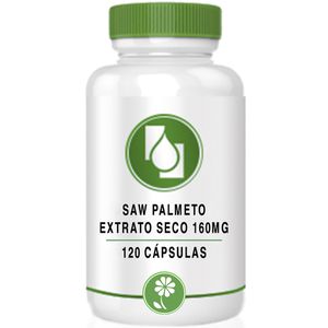 Saw Palmeto extrato seco 160mg 120cápsulas