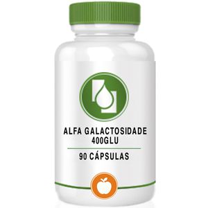 Alfa Galactosidade 400GalU 90cápsulas