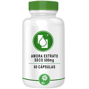 Amora extrato seco 500mg 60cápsulas