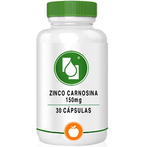 Zinco Carnosina 150mg 30 cápsulas