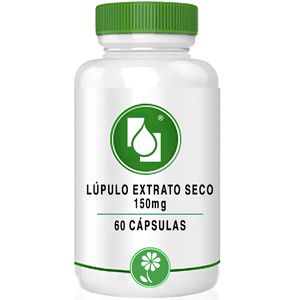 Lúpulo150mg Extrato seco 60 cápsulas