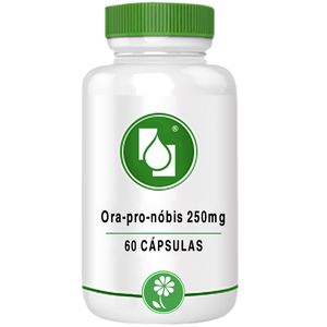 Ora pro-nobis 250mg 60 cápsulas