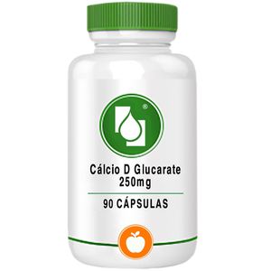 Cálcio D Glucarate 250mg 90cápsulas