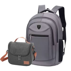 Kit Mochila Masculina Para Notebook e Necessaire B... - Depbag