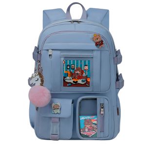 Mochila Bolsa Média Escolar Juvenil Moderna Bolsos... - Depbag