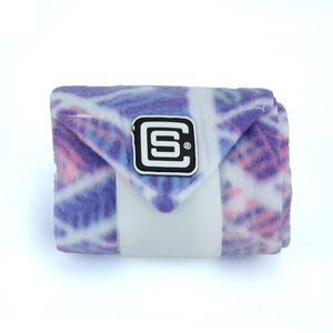 Liga de Descanso - Lilás Velcro Branco - SMARTCHOICEBR