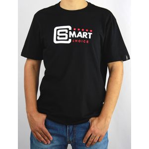 Camiseta Smart Choice Masculina Preta Silk Branco ... - SMARTCHOICEBR