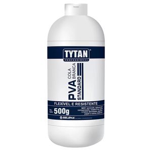 Cola Adesivo Branco a Base de PVA 500g TYTAN 40034 - Só Aqui Ferramentas