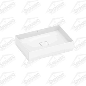 CUBA APOIO RETANGULAR 510X360 MM BRANCO - ROCA - Sperandio