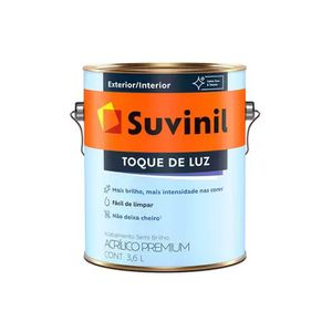 TINTA 3,6LT ACRILICO TOQUE DE LUZ BRANCO NEVE SUVI... - Sperandio