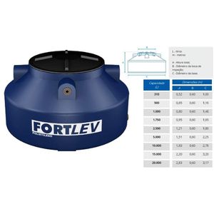 CAIXA TANQUE POLIETILENO FORTLEV 5.000 LITROS - Sperandio