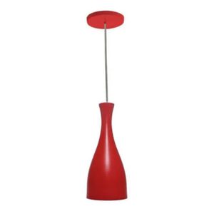 PENDENTE TD 1003 E-27 VERMELHO FOSCO TASCHIBRA - Sperandio