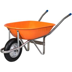 CARRINHO DE MÃO 0,60MM 60L LARANJA METALOSA - Sperandio