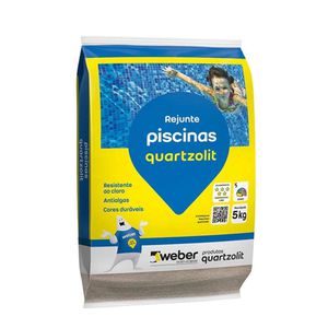 REJUNTE PARA PISCINA QUARTZOLIT BRANCO 5KG - Sperandio