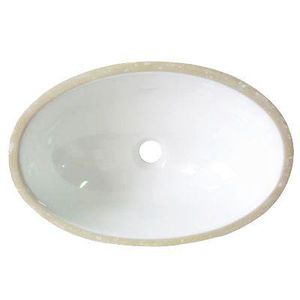 CUBA DE EMBUTIR 49X32,5 OVAL BRANCO LOGASA - Sperandio