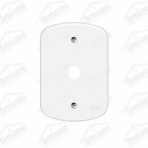 PLACA CEGA 4X2 COM FURO FAME BLANC PLUS - Sperandio