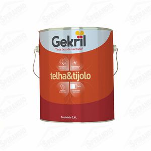 TINTA GEKRIL 3,6L PARA TELHA - Sperandio