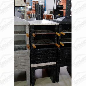 CHURRASQUEIRA TIJOLINHO COM CHAMINÉ CERÂMICA - Sperandio