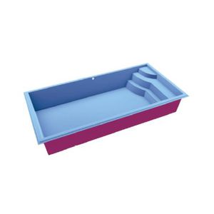 PISCINA DE FIBRA TEXAS 5,00X2,50X1,40 UP - Sperandio