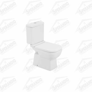 KIT COMPLETO VASO SANITARIO ELITE BRANCO C/ASSENTO... - Sperandio