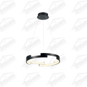 PENDENTE LED EPSILON ORIONIS 40W 3000K PRETO - AST... - Sperandio