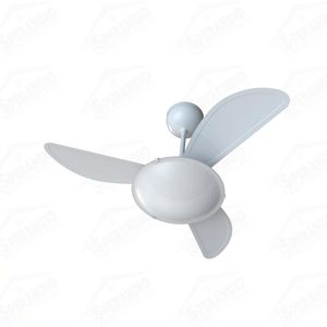 VENTILADOR TETO 3PA SUNNY INJ BRANCO INVERTER BIVO... - Sperandio