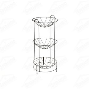 FRUTEIRA TRIPLA BLACK - ARTHI - Sperandio