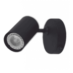 SPOT SOBREPOR CASSITAS P/LAMP.GU10 PRETO - Sperandio