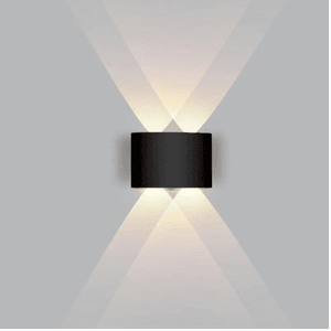 LUMINARIA LED ARANDELA 4 DOTS PRETO 4W 6,0K - Sperandio