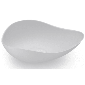 CUBA DE APOIO OVAL 540X375 RUY OHTAKE BRANCO - Sperandio