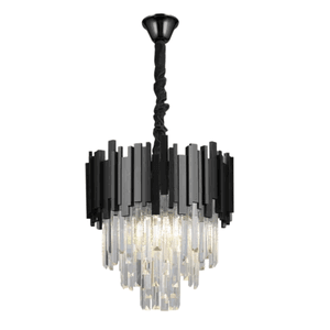 LUSTRE CRISTAL MIDAS RED.BLACK 400MM 4XE14 - Sperandio