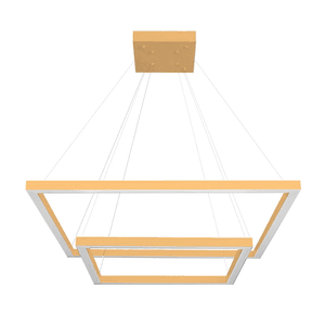 PENDENTE PERFILINE QUADRADO LED 70W 3K 2 AROS 600X... - Sperandio