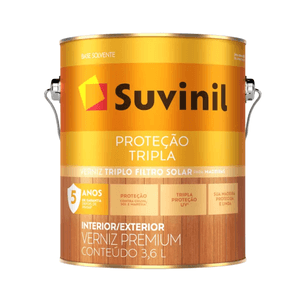 VERNIZ 3,6L TRIPLA PROTEÇÃO FILTRO SOLAR BRILHANTE... - Sperandio