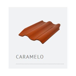 TELHA ESMALTADA 2 FACES TETTOLIT CARAMELO - 7,8 PC... - Sperandio